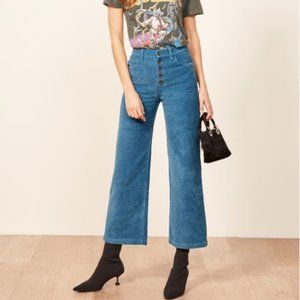 Reformation Corduroy Austin Pant in Rain